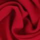 Tissu Gabardine Viscose Polyester Uni Rouge