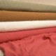Tissu Gabardine Viscose Polyester Uni Rouge