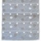 Tissu Modulable Etamine Brodée Taupe Largeur 45cm
