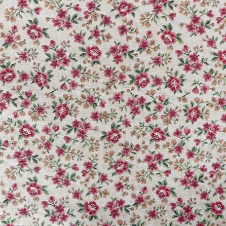 Tissu Jacquard Mirela Rouge 