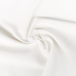 Tissu Lucca Uni Waterproof Blanc 