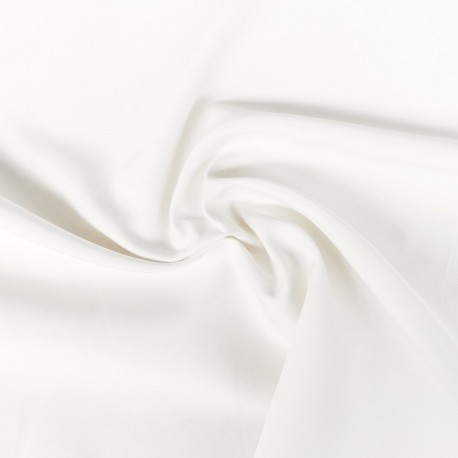 Tissu Lucca Uni Waterproof Blanc 