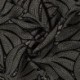 Tissu Serge de Viscose Imprimé Noir 