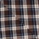 Tissu Flanelle Imprimé Carreaux Marron 