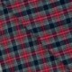 Tissu Flanelle Imprimé Carreaux Rouge et Vert
