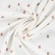 Tissu Jersey de Coton Cotele Ecru Ourson 