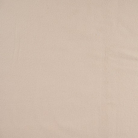 Tissu Polaire Double Face Sable