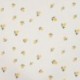 Tissu Jersey de Coton Côtelé Ecru Citron 