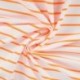 Tissu French Terry Neon Rayure Orange