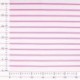 Tissu French Terry Neon Rayure Rose 