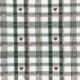 Tissu Jacquard Villars Ecru Vert 