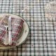 Tissu Jacquard Villars Ecru Vert 
