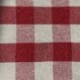 Tissu Celestin Carreaux Lurex Rouge 