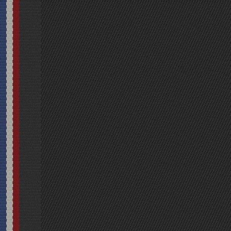 Tissu Sisal Uni Noir 