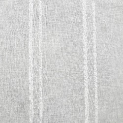 Tissu Etamine Rayée Marty Blanc
