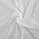 Tissu Etamine Rayée Marty Blanc