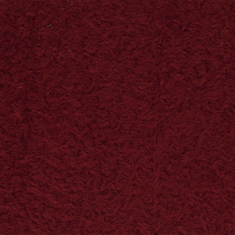 Tissu Brush Bordeaux 