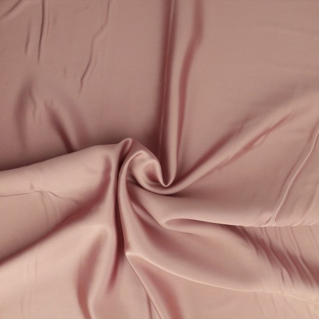 Tissu Satin Duchesse Rose 