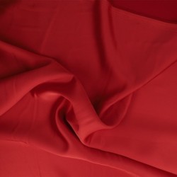 Tissu Satin Duchesse Rouge 