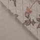 Tissu Maille Matelasse Imprimé Marron 