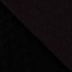 Tissu Maille Matelasse Uni Marron 