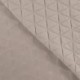 Tissu Maille Matelassé Uni Sable 