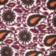 Tissu Teddy Jacquard Lie de Vin 