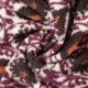 Tissu Teddy Jacquard Lie de Vin 