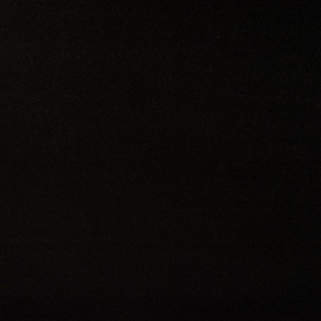 Tissu Caban Uni Noir