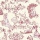 Tissu Toile Loneta Rouge