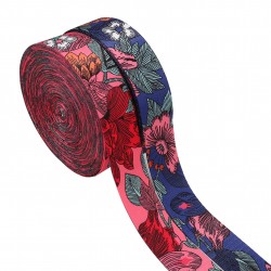 Sangle imprimee fleurs