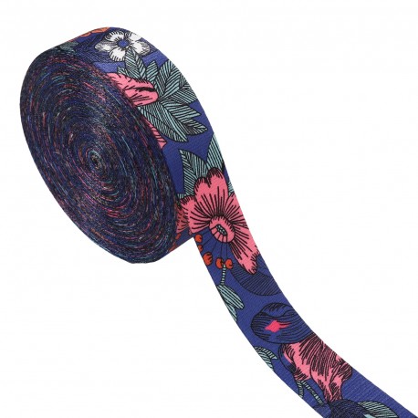 Sangle imprimee fleurs