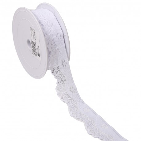 Dentelle elastique vagues