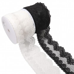 Broderie 3d sur tulle