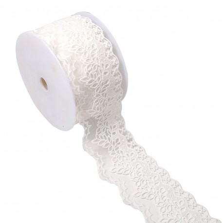 Broderie 3d sur tulle