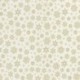 Tissu Cretonne Imrimée Foil Flocon Fond Blanc