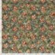 Tissu Velours Matelassé Imprimé Vert