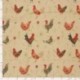 Tissu Imprimé Poule Linenlook 