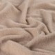 Tissu Polaire Teddy Uni Sable 