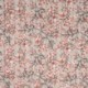 Tissu Coton Matelasse Imprimé Motif Floral Marron 