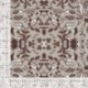 Tissu Voile de Coton Imprimé Motif Végétal Marron