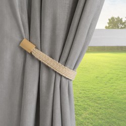 Embrasse magnet cordon tresse