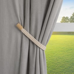 Embrasse magnet tresse ciree
