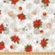 Tissu Imprimé Bosc Noël Blanc