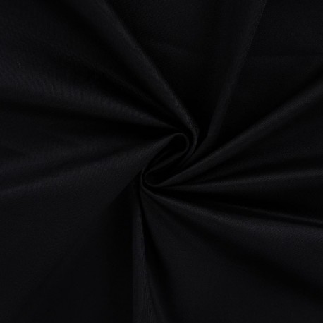 Tissu Twill Uni Noir