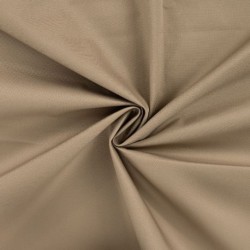 Tissu Twill Uni Taupe