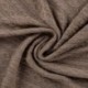 Tissu Maille Jersey Effet Tressé Taupe