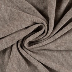 Tissu Tricot Uni Sable