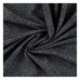 Tissu Aspect Chevrons Brossé Noir