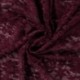 Tissu Dentelle Lie de Vin